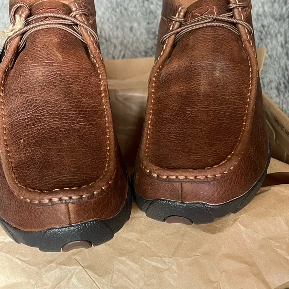 Twisted X, NWT, Chukka Boots, Driving Mocs D Toe - Picture 7 of 9